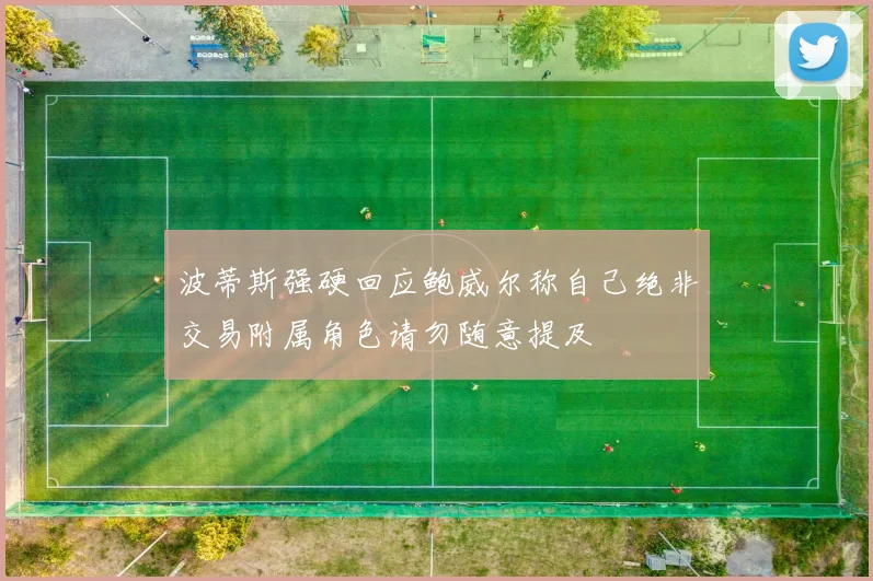波蒂斯强硬回应鲍威尔称自己绝非交易附属角色请勿随意提及