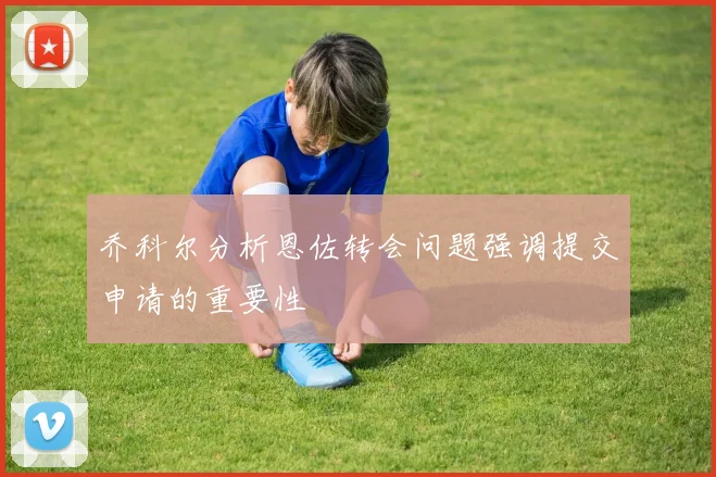 乔科尔分析恩佐转会问题强调提交申请的重要性
