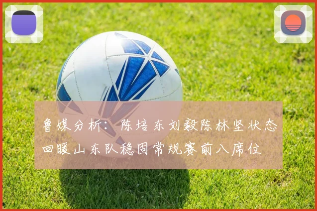 鲁媒分析：陈培东刘毅陈林坚状态回暖山东队稳固常规赛前八席位
